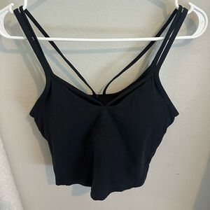Lululemon black tank size 4/6